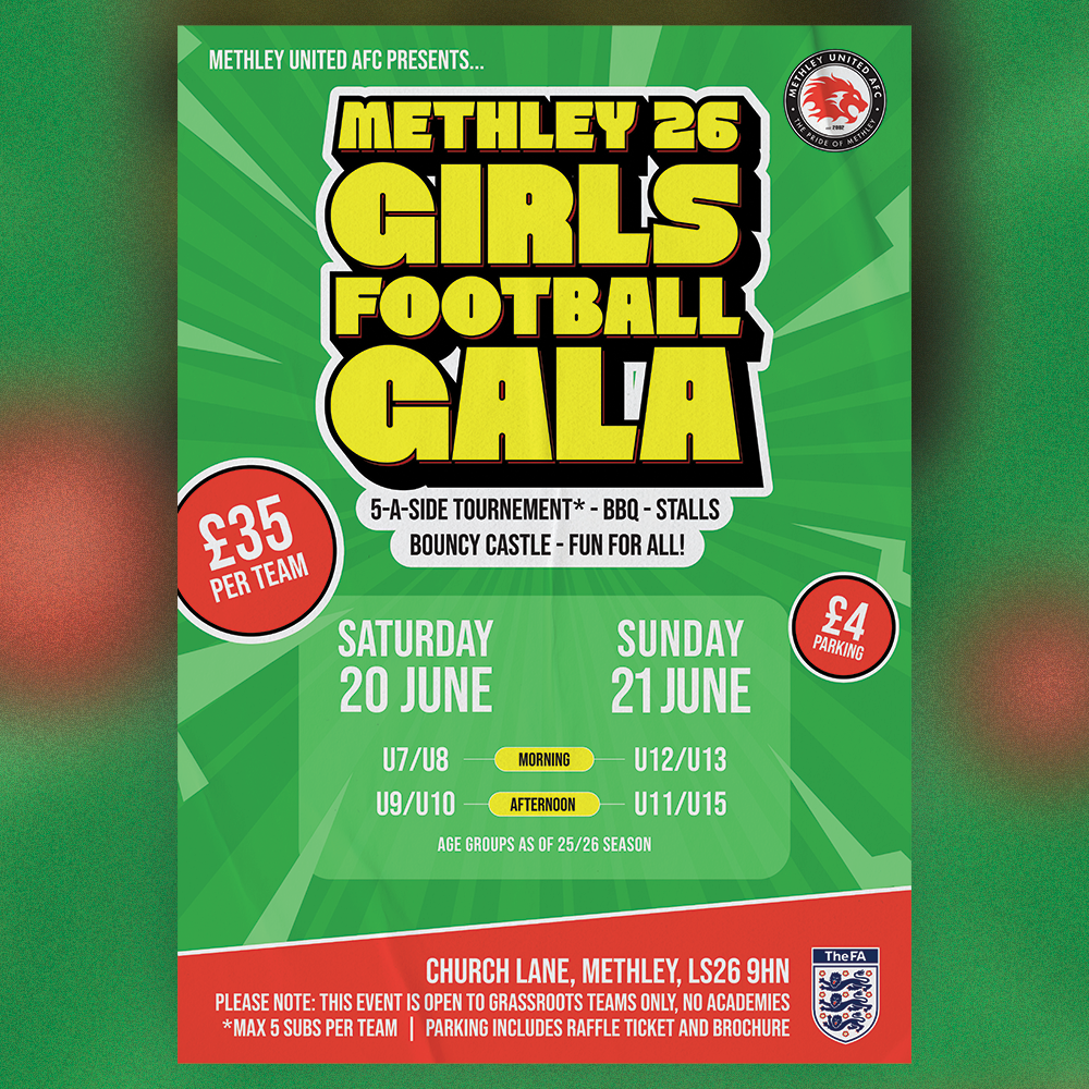 Girls Football Gala – Team Entry